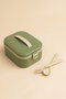 Hermia Caja de Almacenamiento con Aislamiento al Vacío, 750 ml, Verde